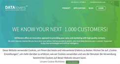 Desktop Screenshot of datalovers.com
